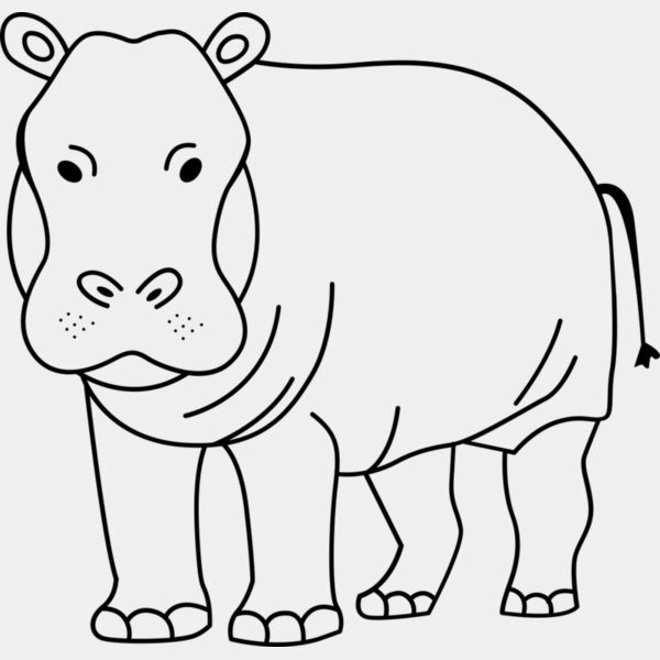 Hippopotamus   Clipart 2 Thumbnail