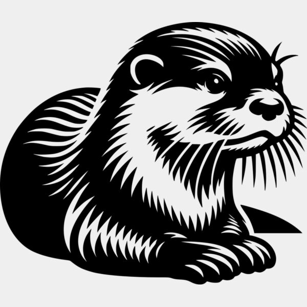 Otter   Clipart 2 Thumbnail