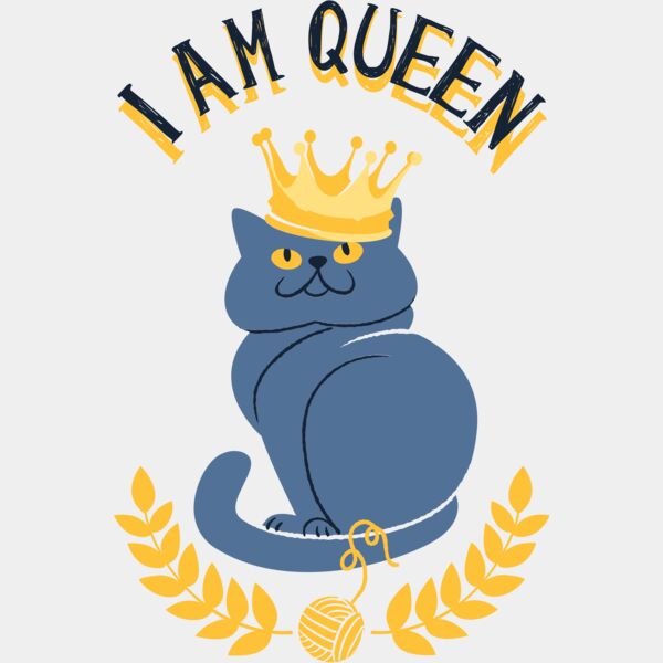 I Am Queen Cat Thumbnail